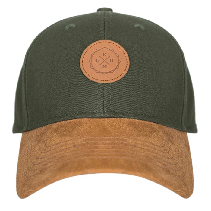 Kumu 6 Panel Fuse Green Brown Fishing Cap