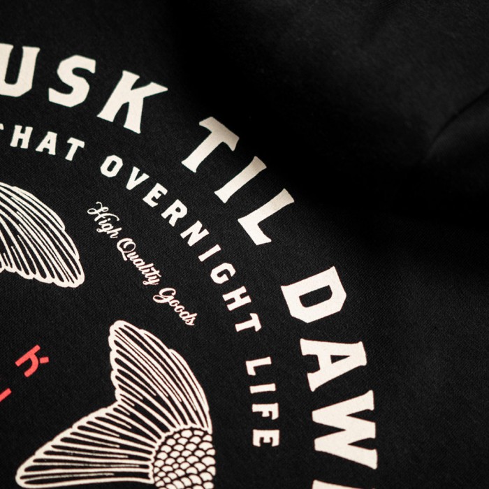 Kumu Dusk Til Dawn Kids Hoodie Close Up 2