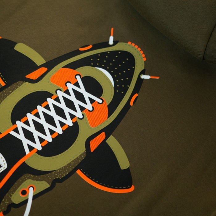 Kumu True Leather Kids Hoodie Close Up 1