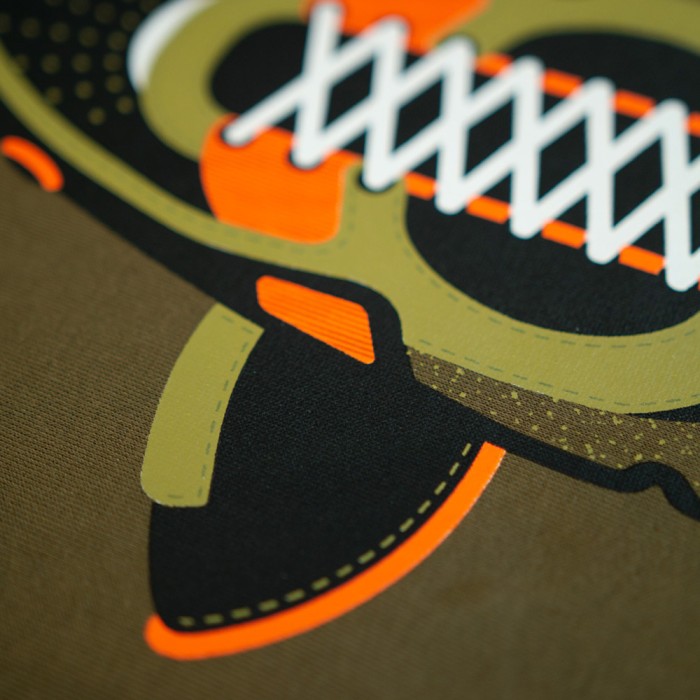 Kumu True Leather Kids Hoodie Close Up 3