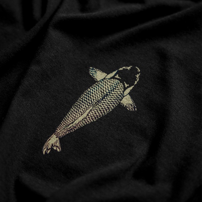 Kumu Make Your Own Luck Fishing T-Shirt Close Up 1