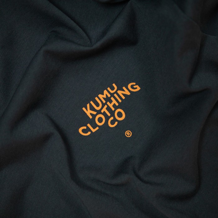 Kumu Ripples Tee T-Shirt Close Up 3