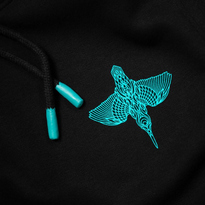 Kumu Take Flight Hoodie Close Up 2
