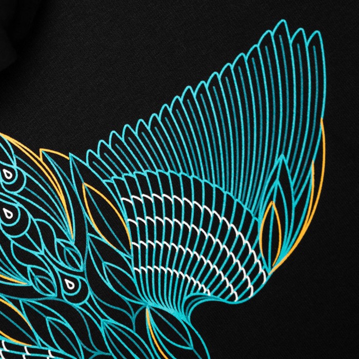 Kumu Take Flight Hoodie Close Up 4