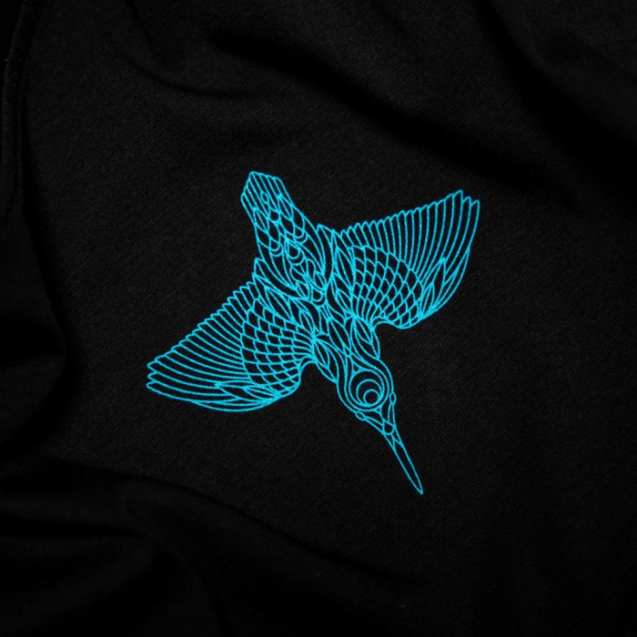 Kumu Take Flight Tee T-Shirt Close Up 2