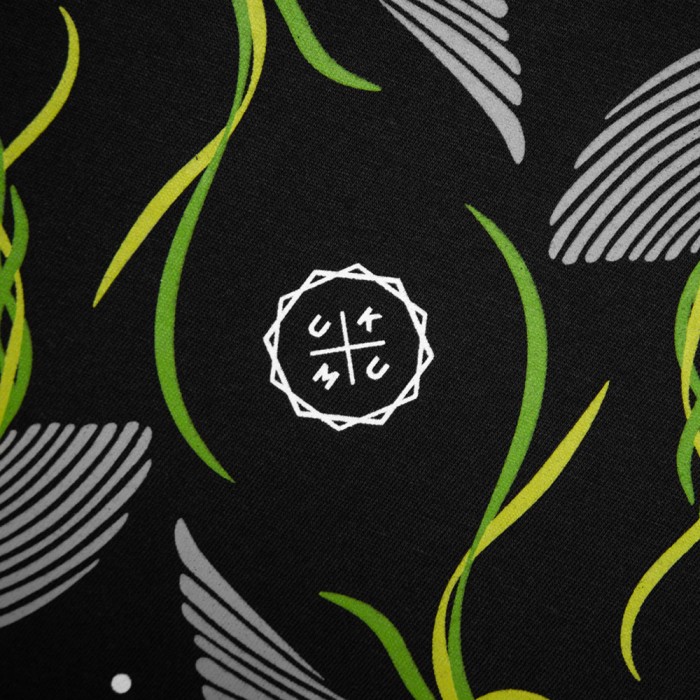 Kumu Vortex Tee T-Shirt Close Up 4