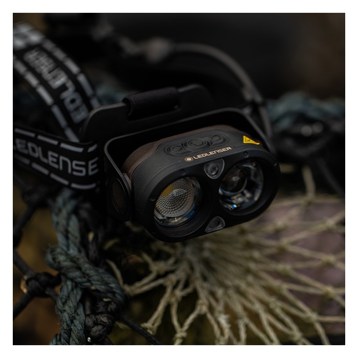 Ledlenser H19R Signature Headtorch Close Up 1