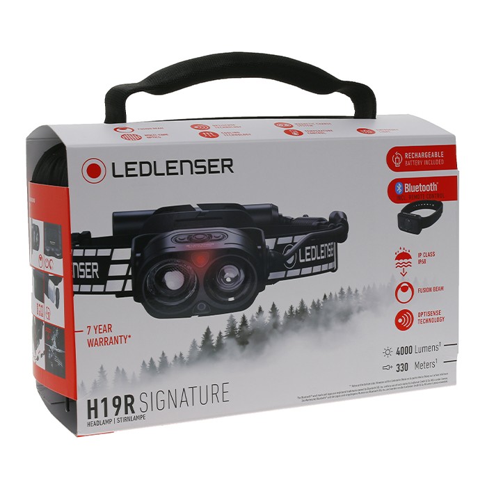Ledlenser H19R Signature Headtorch Packaging
