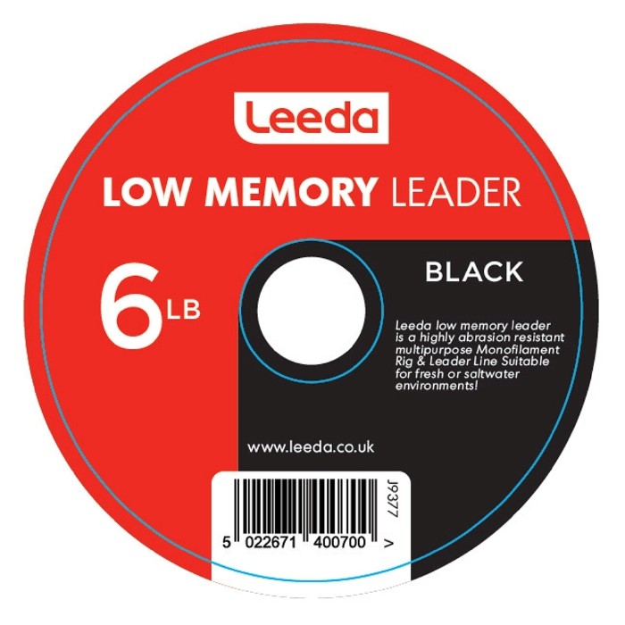 Leeda Low Memory Leader - Black