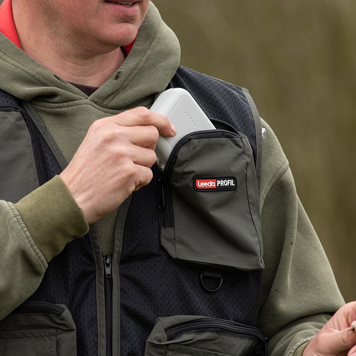 Leeda Profil Fly Fishing Vest In Use 3