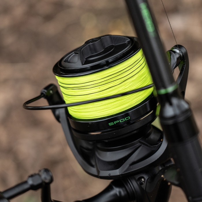 Sonik HEROX Spod Reel + 200m 30lb Braid In Use 3