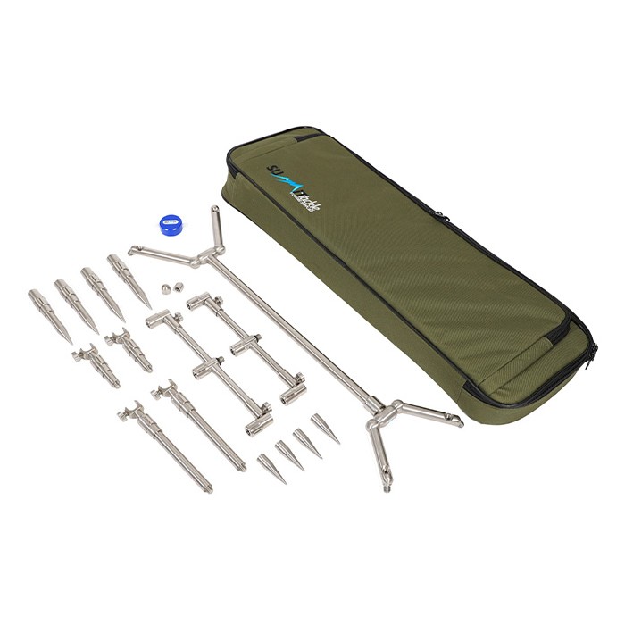 Summit Tackle Low Pro Stainless Adjustable Pod Kit