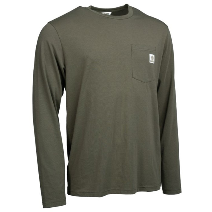 Nash Make It Happen Carp Logo Long Sleeve T-Shirt - Green