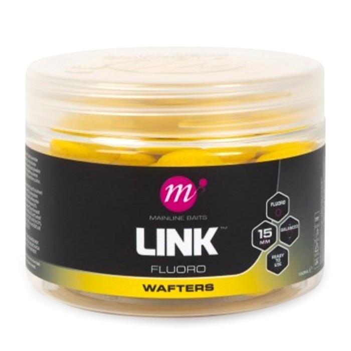 Mainline Link Fluoro Wafters Yellow