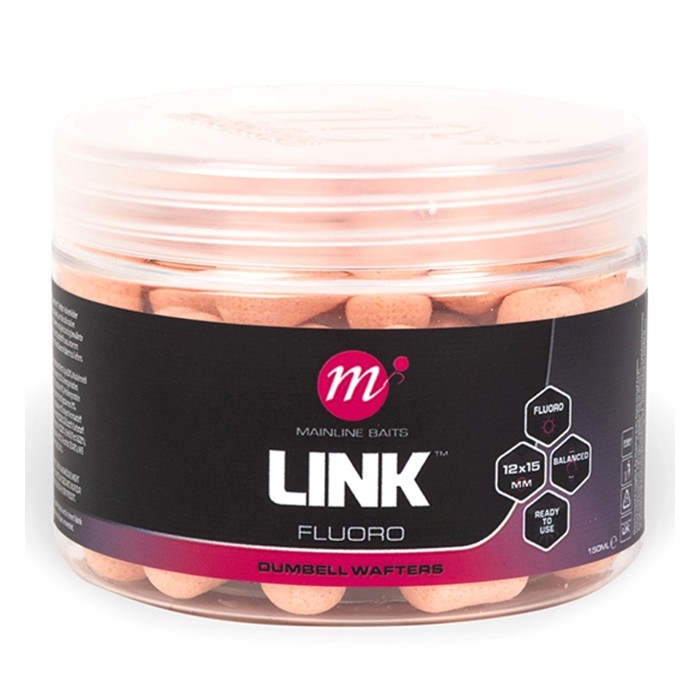 Mainline Link Fluoro Dumbell Wafters Pink