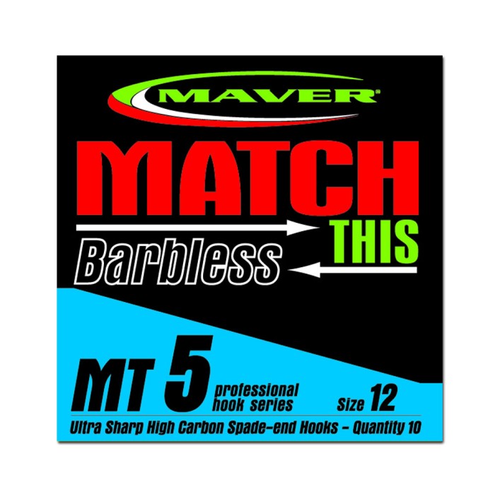Maver Match This Series 5 Hooks Size 12