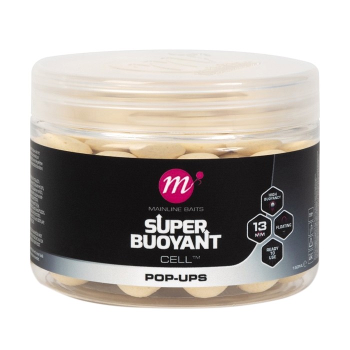 Mainline Cell Super Buoyant Pop Ups White