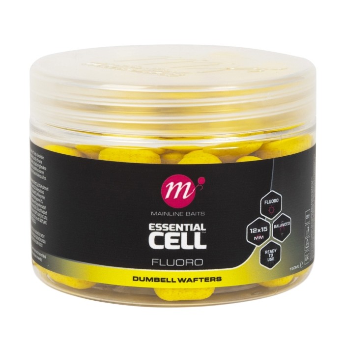 Mainline Essential Cell Fluoro Dumbell Wafters Yellow