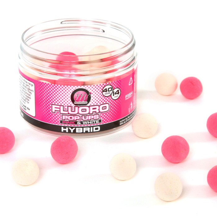 Mainline Fluoro Pop Ups Pink & White 4