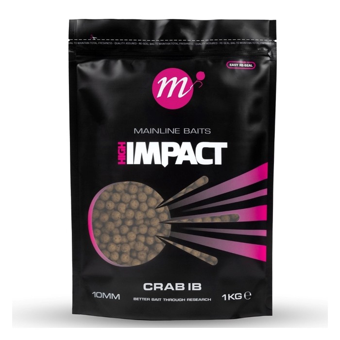 Mainline Hi Impact Shelf Life Boilies Crab IB