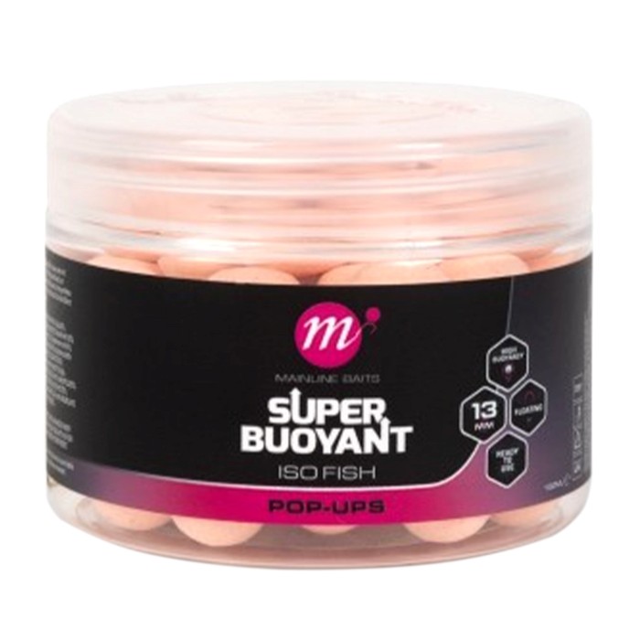 Mainline ISO Fish Super Buoyant Pop Ups Pink