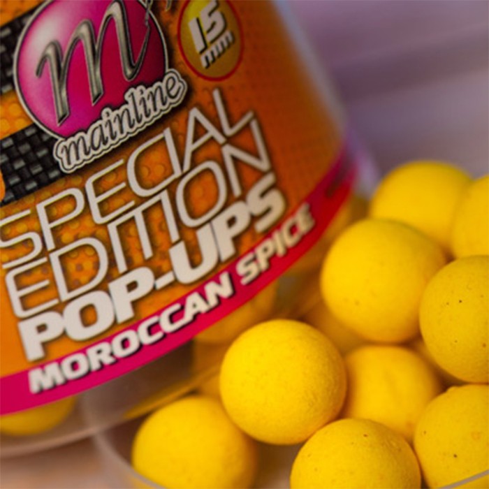 Mainline Limited Edition Moroccan Spice Fishing Pop Ups Close Up