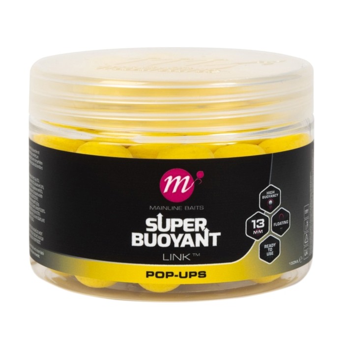 Mainline Link Super Buoyant Pop Ups Yellow