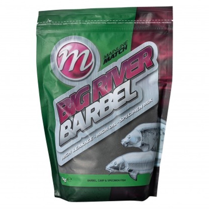 Mainline Match Big River Barbel Fishing Groundbait Mix 1kg