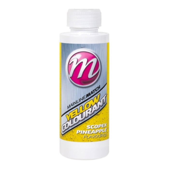 Mainline Match Yellow Colourant Scopex Pineapple Flavoured 100ml