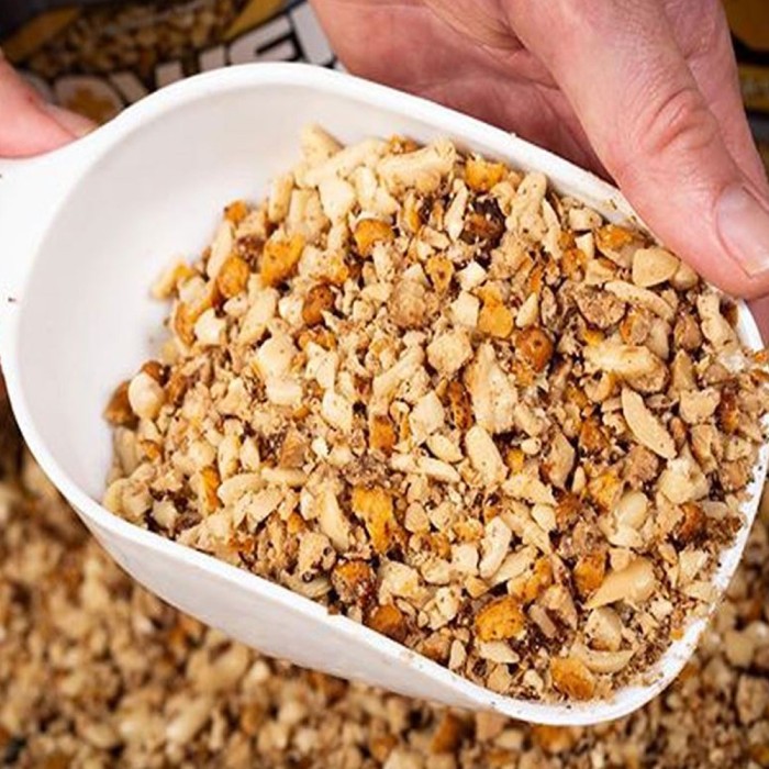 Mainline Power Plus Fishing Particles Nut Crush Close Up 1