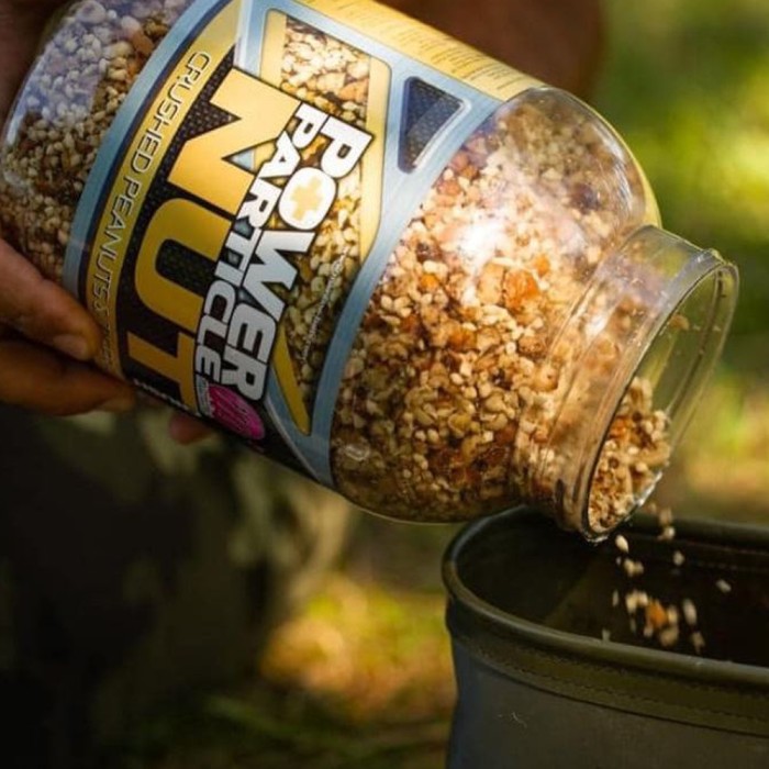 Mainline Power Plus Fishing Particles Nut Crush Close Up 4