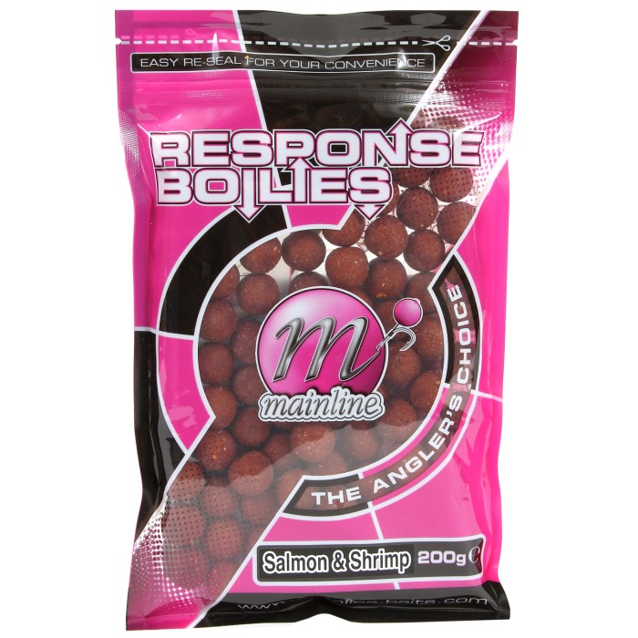 Mainline Response Shelf Life Boilies Salmon & Shrimp