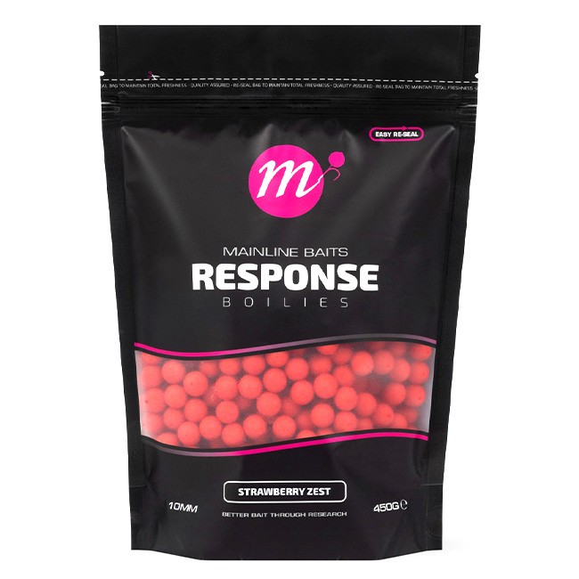 Mainline Response Boilies - Strawberry Zest
