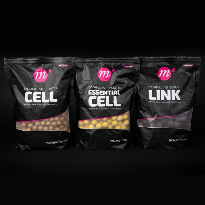 Mainline Link Shelf Life Fishing Boilies Range