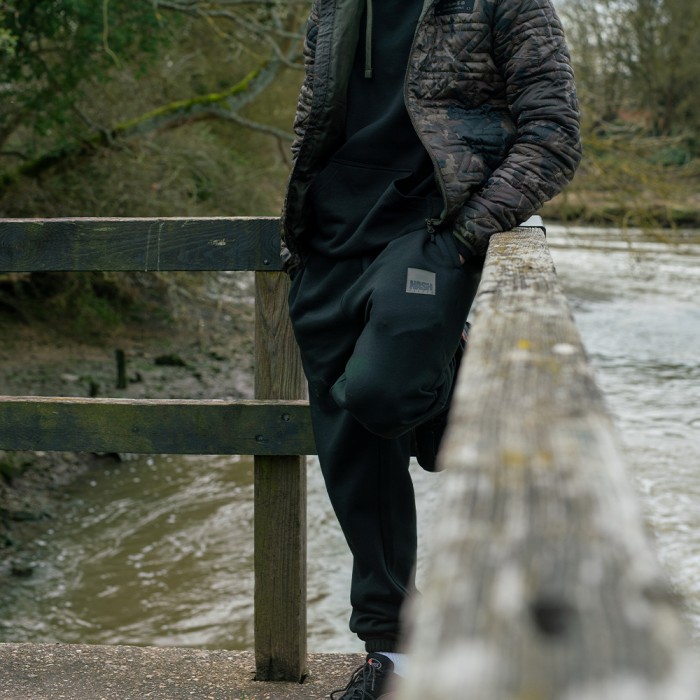 Nash Make It Happen Box Logo Black Joggers 4