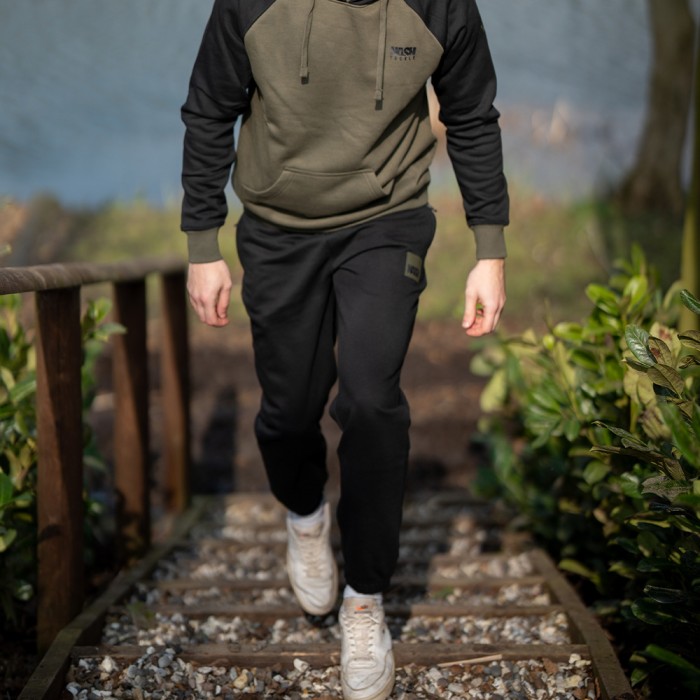 Nash Make It Happen Box Logo Black Joggers 5