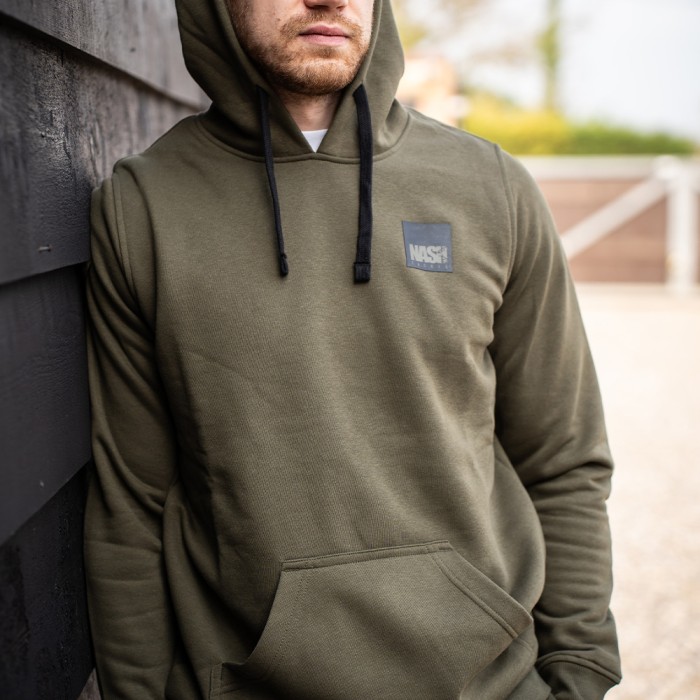 Nash Make It Happen Box Logo Green Hoodie 3