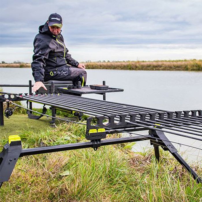 Matrix 24 Kit Fishing Pole Roost In Use 1