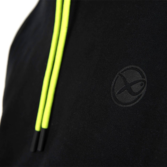 Matrix Black Edition Fishing Hoodie Close Up 1