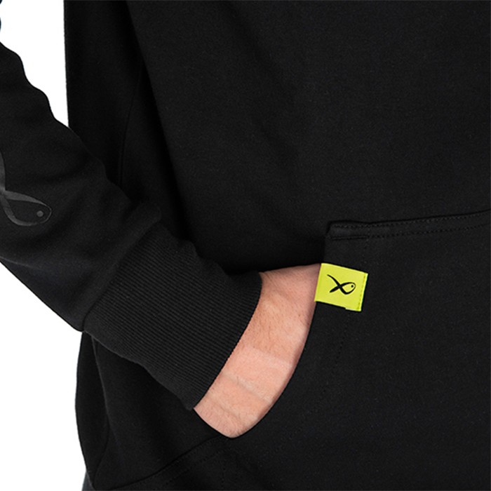 Matrix Black Edition Fishing Hoodie Pockets
