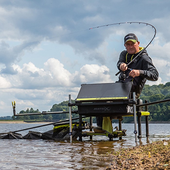Matrix Ethos XRD Feeder Fishing Rod In Use 4