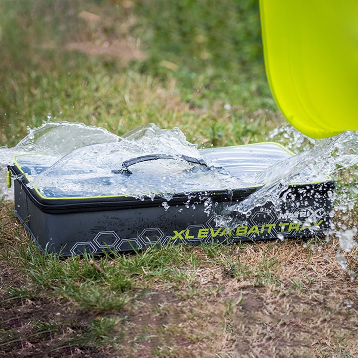 Matrix EVA Fishing Bait Tray XL Inc 6 Tubs Waterproof