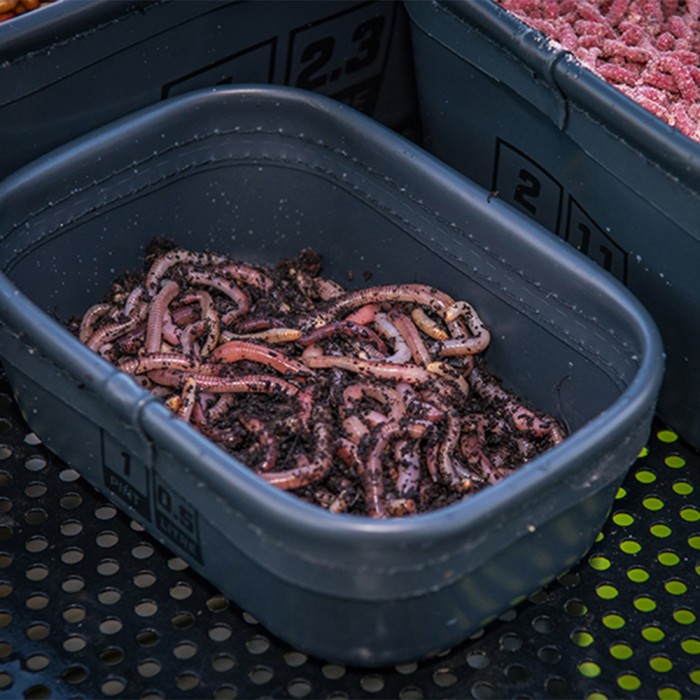 Matrix EVA Stacking Bait Tub Set In Use 6