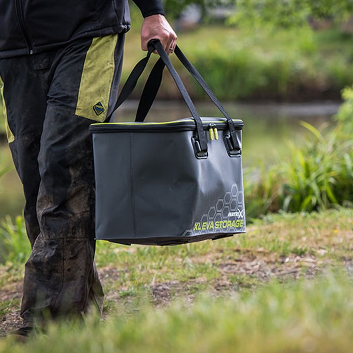 Matrix EVA Storage Fishing Bags In Use 3