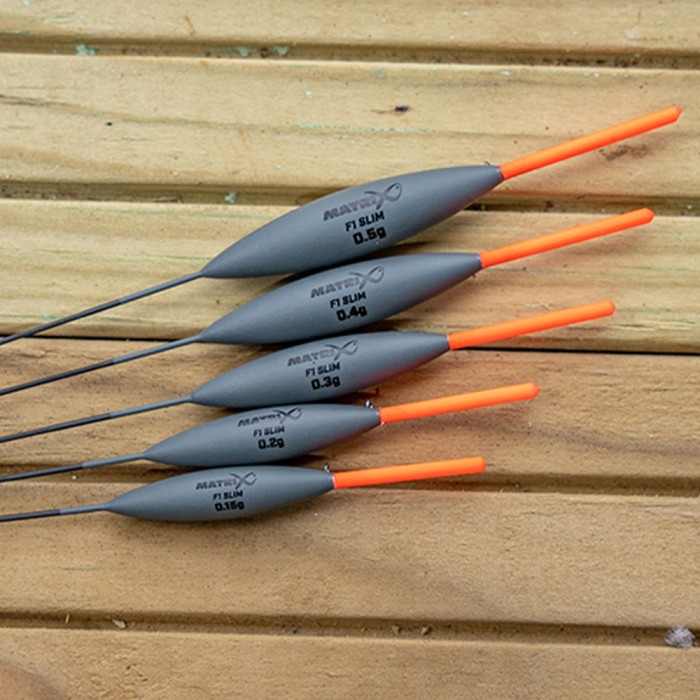 Matrix F1 Slim Pole Fishing Float Sizes 1