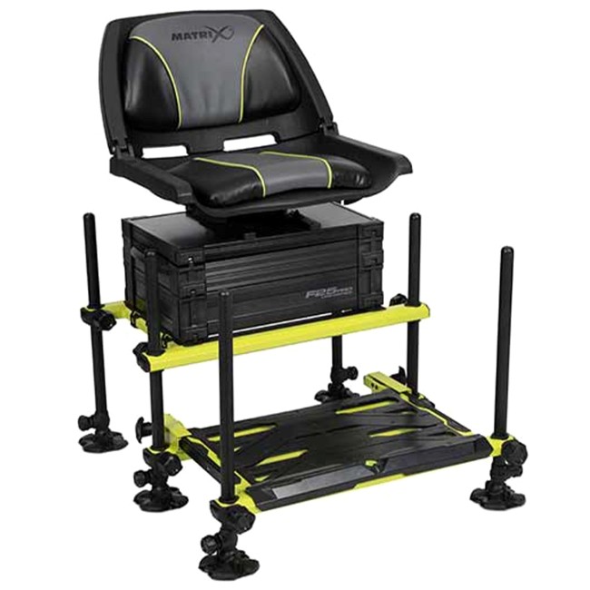 Matrix F25 Pro Swivel Seatbox - Lime Edition