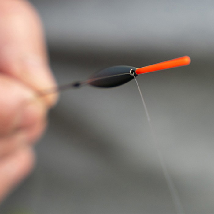 Matrix Finesse Slim Wire Pole Fishing Float In Use