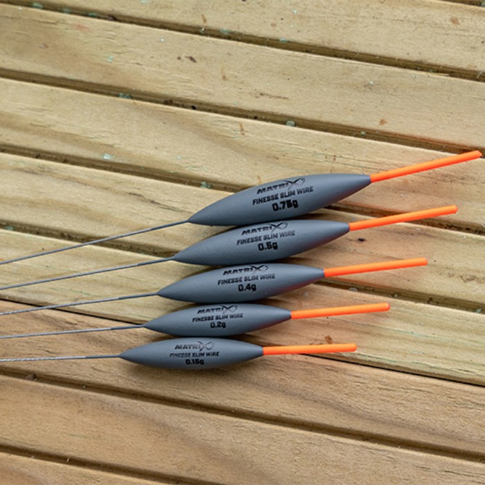 Matrix Finesse Slim Wire Pole Fishing Float Sizes 3