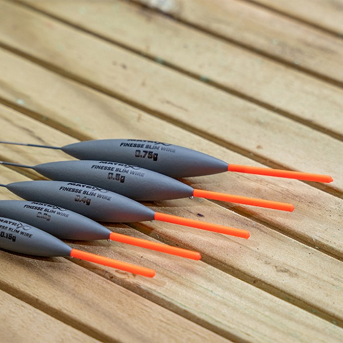 Matrix Finesse Slim Wire Pole Fishing Float Sizes 4