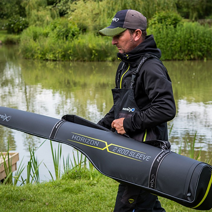 Matrix Horizon X 2 Rod Stiff Fishing Sleeves In Use 2